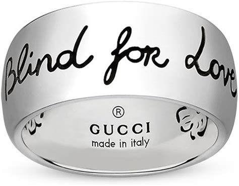 blind for love gucci ring.